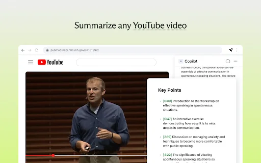Liner: ChatGPT AI Copilot para Web y YouTube – Descarga Gratis - Screenshot 5