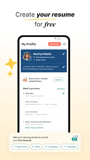 Descarga Job Hai: Encuentra empleo rápido y seguro hoy mismo - Screenshot 8