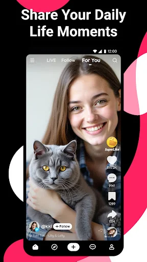 Descargar Likee – Comunidad de Videos Cortos y Efectos Épicos - Screenshot 3