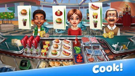 Descargar Cooking Fever APK – Cocina Platos Deliciosos Gratis - Screenshot 8