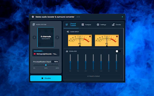 Stereo Amplifier: Convierte Estéreo a Sonido Surround Real - Screenshot 1