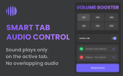 Volume Booster 600%: Amplifica el Audio en Chrome al Máximo - Screenshot 4