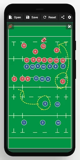 Rugby Tactic Board: Planifica tus jugadas de rugby fácilmente - Screenshot 5