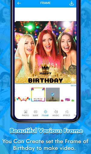 Birthday Video Maker con Música – Crea Videos de Cumpleaños - Screenshot 20