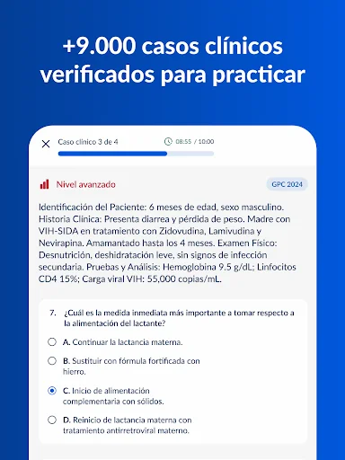 Descarga Gliamediq: Simulador ENARM – Estudia y Especialízate - Screenshot 18