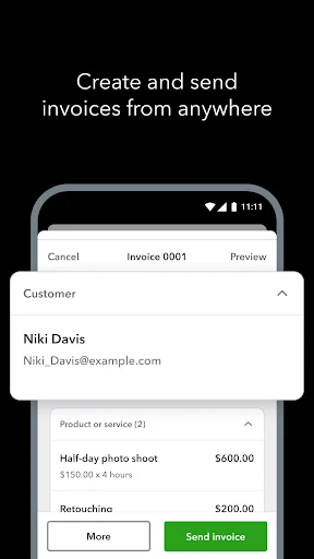 Descarga Intuit QuickBooks: Contabilidad y Facturación Móvil - Screenshot 2
