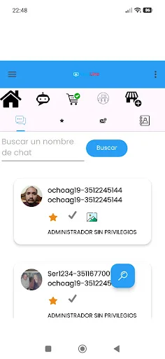 Descargar WapLine APK – Comunicación Rápida y Segura para Android - Screenshot 1