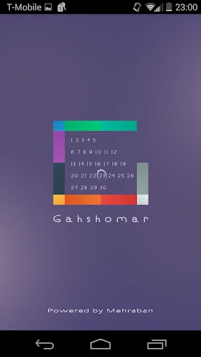 Descargar Gahshomar Zoroastrian Calendar – Calendario Persa Gratis - Screenshot 1