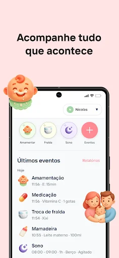 Nona: Asistente para Bebés – Sueño, Rutina y Diario Infantil - Screenshot 2
