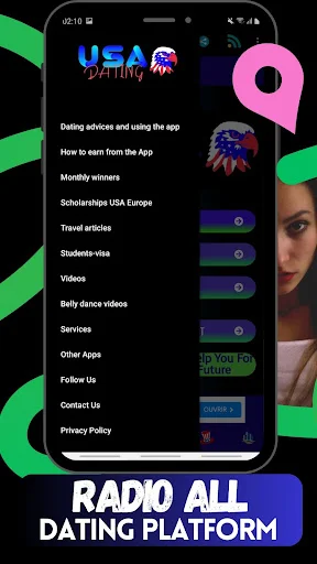Descargar USA Dating APK – Conecta con Personas de EE. UU. y Francia - Screenshot 8