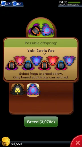 Descarga Pocket Frogs: Colecciona y Cría Ranas Únicas Gratis - Screenshot 4