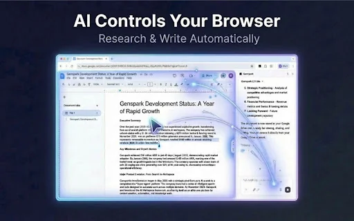 Genspark: Tu Asistente de IA Inteligente para Chrome – Descarga Gratis - Screenshot 4