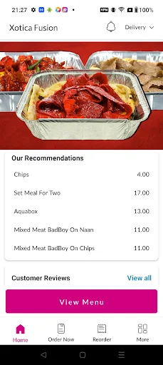 Descargar Xotica Fusion: Pide Comida y Ofertas Exclusivas - Screenshot 2