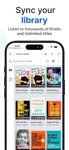 Descarga AudioBooks Unlimited to Kindle – Convierte Libros a Audio - Screenshot 8