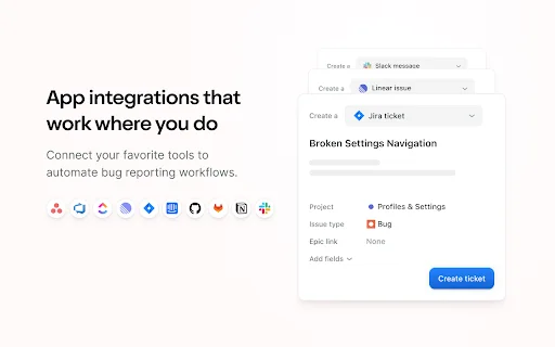 Jam: Reporta y resuelve bugs 10 veces más rápido | Extensión - Screenshot 4