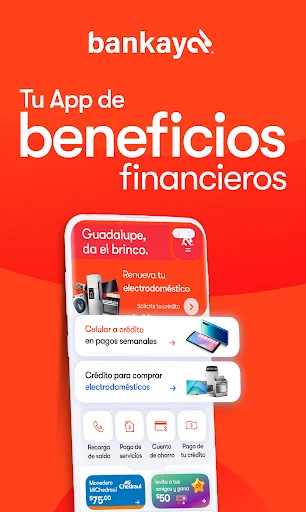 Bankaya: Tu App de Beneficios y Crédito en México – Descarga Ya - Screenshot 1