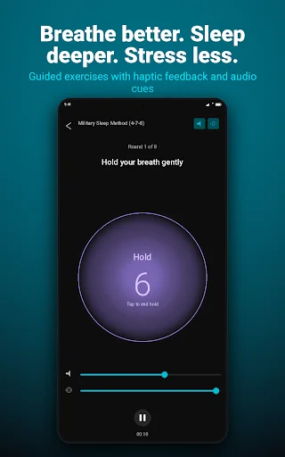 Breathwork Pro: Ejercicios de Respiración – Mejora tu Salud Hoy - Screenshot 19