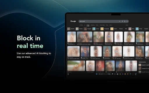BlockP: Bloqueador de Sitios, Apps y Pornografía para Chrome - Screenshot 1