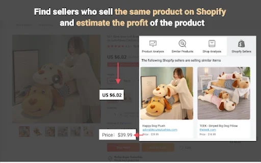 ShopifyHunt: La mejor herramienta de espionaje para Dropshipping - Screenshot 2
