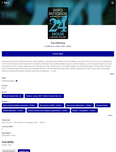 Descarga WRLS Library Catalog App – Gestión Bibliotecaria Móvil - Screenshot 16