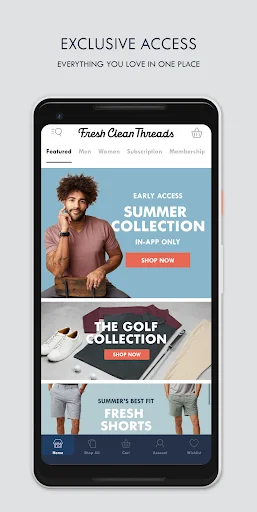 Descarga Fresh Clean Threads: Camisetas de Calidad Premium - Screenshot 2