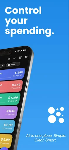 Subtrack: Gestiona tus suscripciones – Controla tus pagos y ahorra - Screenshot 2