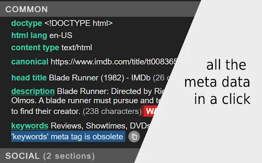META SEO Inspector: Analiza tu SEO al instante – Descarga Gratis - Screenshot 1