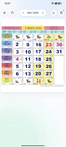Descarga Malaysia Calendar 2026 Lite: Calendario de Festivos - Screenshot 7