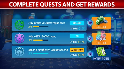Descargar Vegas Keno by Pokerist – El Mejor Keno de Casino Gratis - Screenshot 30