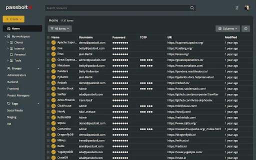 Passbolt: El Gestor de Contraseñas Open Source para Equipos - Screenshot 3