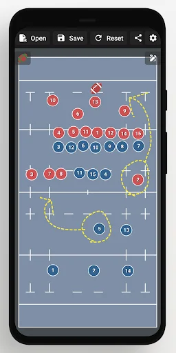 Rugby Tactic Board: Planifica tus jugadas de rugby fácilmente - Screenshot 4