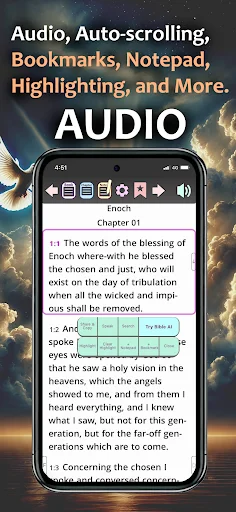 Jubilees, Jasher, Enoch y Biblia KJV – Descarga la App Completa - Screenshot 2