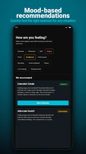Breathwork Pro: Ejercicios de Respiración – Mejora tu Salud Hoy - Screenshot 2