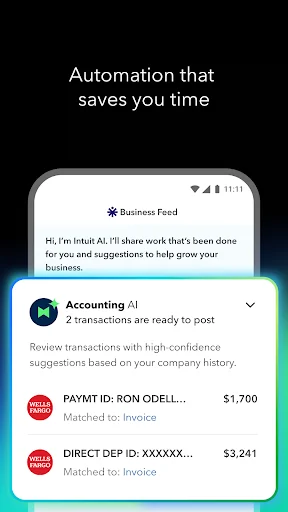 Descarga Intuit QuickBooks: Contabilidad y Facturación Móvil - Screenshot 5
