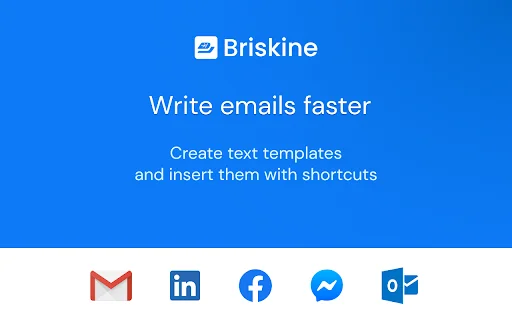 Briskine: Plantillas para Gmail y Outlook – Ahorra tiempo - Screenshot 1
