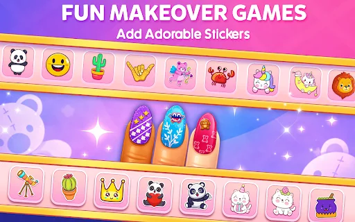 Nail Salon: Makeover Games – Diseño de Uñas Creativo y Divertido - Screenshot 6