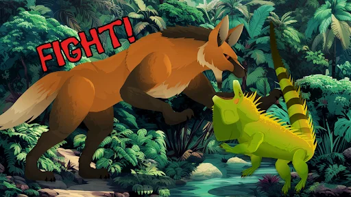 Descargar Tiger Fights Lion: Forest War – Juego de Acción Épico - Screenshot 3