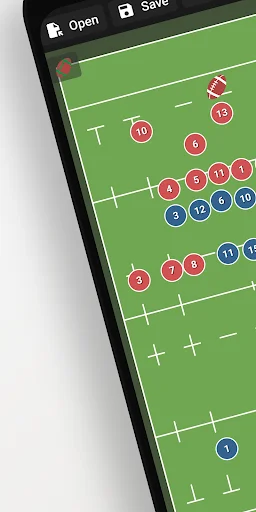 Rugby Tactic Board: Planifica tus jugadas de rugby fácilmente - Screenshot 1