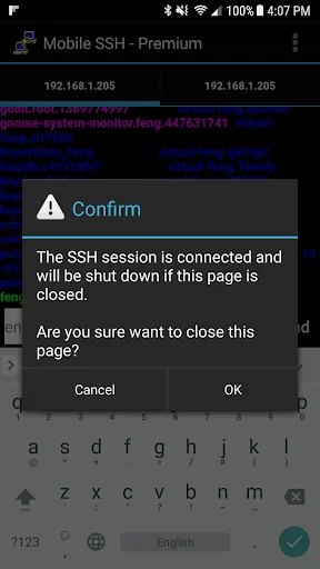 Mobile SSH Premium: Acceso Remoto Seguro y Profesional en Android - Screenshot 4