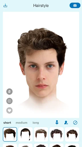 Hairstyle Try On: Cambia tu Look con IA – Descarga Gratis - Screenshot 3
