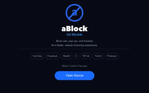 aBlock: Bloqueador de anuncios gratis para Chrome – Navega rápido - Screenshot 4