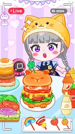 Descargar ASMR Mukbang Master: Food DIY – Juego Relajante Gratis - Screenshot 5