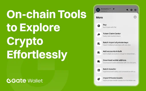 Gate Wallet: Tu Billetera Web3 Segura y Multicadena - Screenshot 5