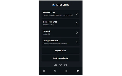 Litescribe Wallet: Tu Cartera de Litecoin Ordinals y Runes - Screenshot 4
