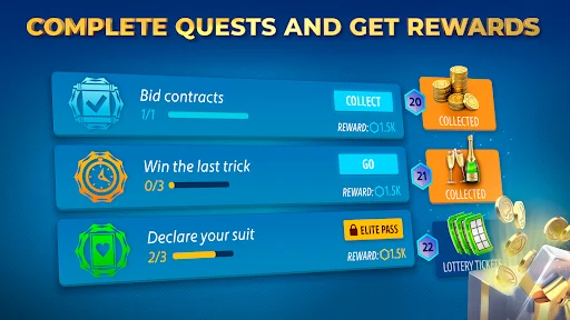 Descarga Belote & Coinche by Pokerist: El Mejor Juego de Cartas - Screenshot 3