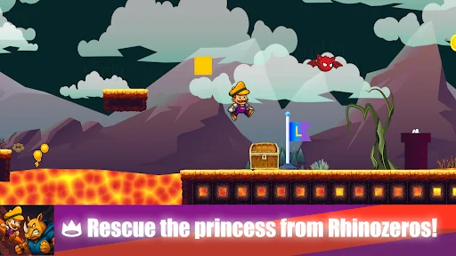 Descargar Super Leo Bros: Jump World – Juego de Plataformas Retro - Screenshot 4