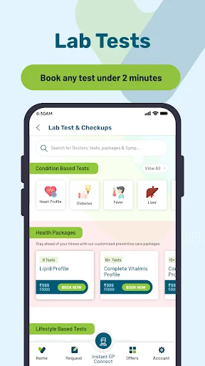 Descarga Livlong 365: Planes de Salud, Consultas y Análisis Médicos - Screenshot 3