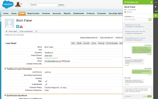 TextRecruit Extension: Optimiza tu Reclutamiento con SMS - Screenshot 2