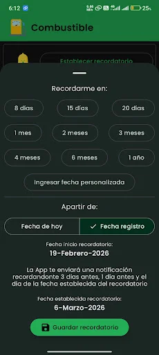 Historial Moto Mantenimiento: Controla tu kilometraje y servicios - Screenshot 8