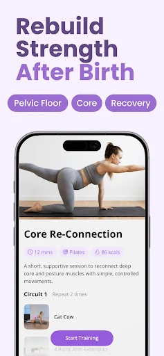 FitMama: Ejercicios para Embarazo y Posparto – Descarga Gratis - Screenshot 4